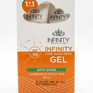 Infinity Care SPF 50+ Sunscreen Gel 60 Ml 1+1