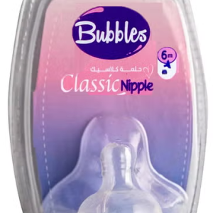 Bubbles Classic Nipple 6 months