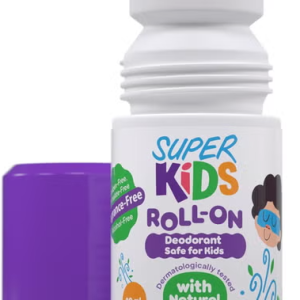 Super Kids Roll On Deodorant Safe For Kids Fragrance Free - 30ml