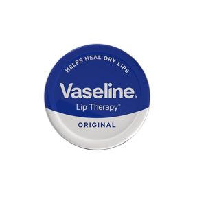 Vaseline Lip Therapy Petroleum Jelly Original for Men - 0.7 oz Lip Balm