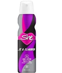 "She is Clubber Deodorant Spray - For Women - 150ml "
