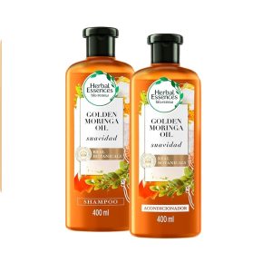 HERBAL ESSENCES Bio:Renew, Golden Moringa Oil, Shampoo 400 ml + Conditioner 400 ml, Soft Hair