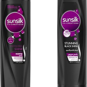 Sunsilk Shampoo Black Shine + Conditioner (350+ 350)ML