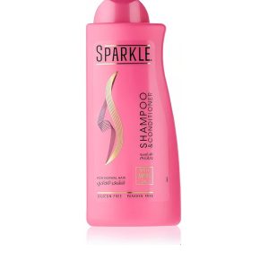 "Sparkle Natural Mink Oil Shampoo And Conditioner For Normal Hair -600 Ml "